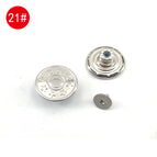 21#Stainless steel environmentally friendly buckles (default screws can be equipped with aluminum nails)