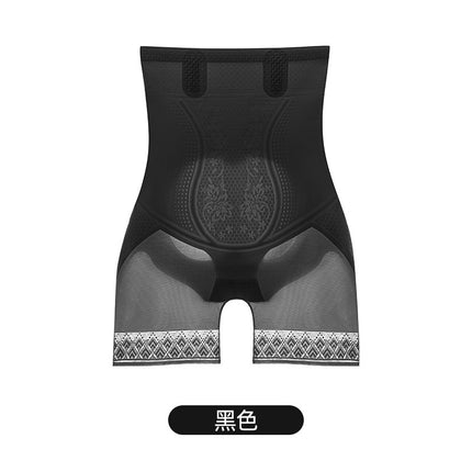 Sweat-absorbent New Bottoming Abdominal Pants Jelly Soft Plastic Suspension Pants Summer Waist Hip Lifting Pants Safety Leggings