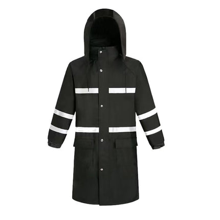 Factory wholesale thick Oxford cloth long raincoat adult riding electric car poncho labor protection body one-piece raincoat
