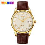 Men's gold-rimmed silver coffee belt