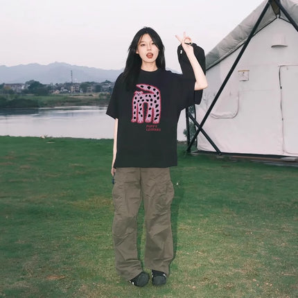 White Short-Sleeve T-Shirt for Women, Summer 2026 New Popular Style, Loose Half-Sleeve Korean Chic Pure Cotton Super Nice Top