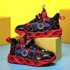 Black and red leather with light / Size 25/shoe inner length is about 15.8cm