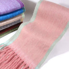 Frame scarf pink / 40*200