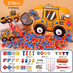 Engineering vehicle toolbox 210PCS [without electric drill]]