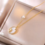 X0092 freshwater pearl necklace