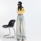 Nostalgic blue trousers / XS