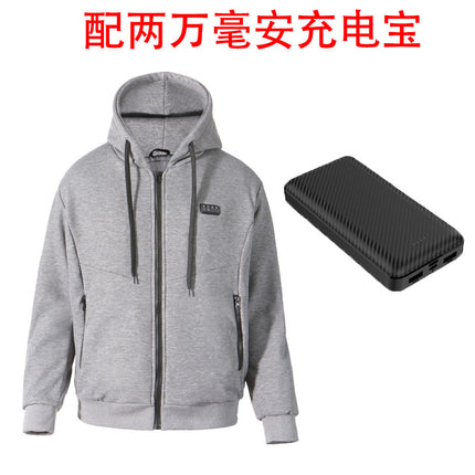 Manufacturer's New Smart Heating and Thermal Sweatshirt Outdoor Leisure Four-Control 23-Zone Constant Temperature Charging Heating Jacket