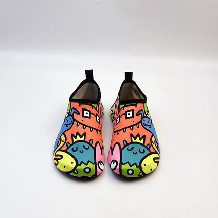 Cross-border New Women's Beach Shoes Non-slip Soft Sole Outdoor Wading Shoes Indoor Fitness Shoes Floor Socks Yoga Shoes