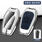 Silver single shell blue