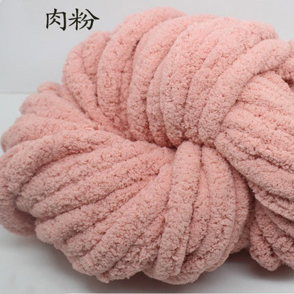 Cat Tail Extra Thick Ice Line Finger Knitting Scarf DIY Blanket Cat Nest Cushion Extra Thick Wool Ball
