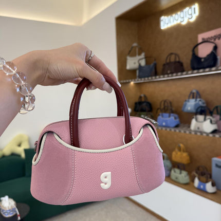 Kunogigi Gu Liangjiji New Baseball Boston Bag Mini Original Design Handbag Women's Crossbody Bag