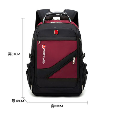 New Backpack Men's Backpack Laptop Bag Business Large Capacity Travel Bag Student School Bag Wholesale
