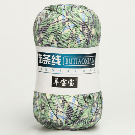 Hyuna woven bag coarse wool ball cloth thread acrylic transparent color diy material wool bag hand-woven