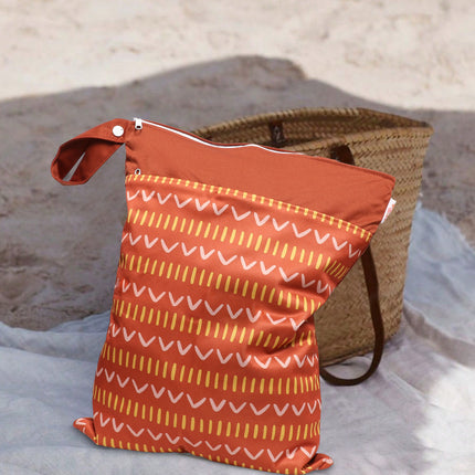 Cozy Natural Series Travel Seaside Vacation Yoga Swimming Storage Bag Dry and Wet Separation Waterproof Bag Wetbag