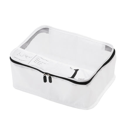 Travel storage bag four-piece wash cosmetics storage bag multi-functional large-capacity finishing storage bag clothing points