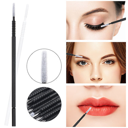 New wholesale long head cotton swab eyelash tattoo nail cleaning cotton swab eyelash disposable long thread cotton swab