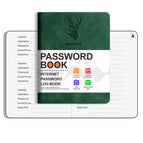 Deer head b6 index code book-military green
