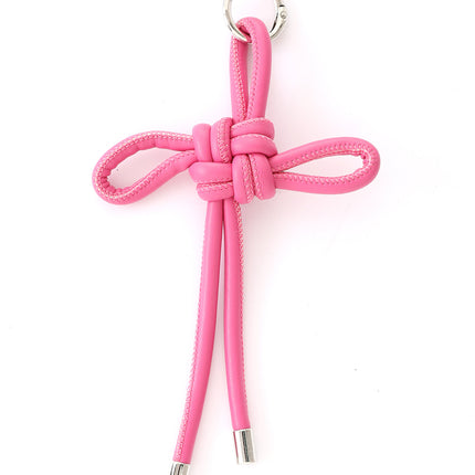 New Hand-woven Ruyi Knot Keychain Chinese Knot Car Bag Hanging Chain Accessories Keychain Hanging Ornaments