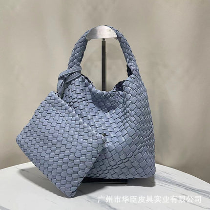 Niche Design Handmade Woven Bag Women's Western-style Bag Women's Bag Small Bag Large Capacity Vegetable Basket Bag