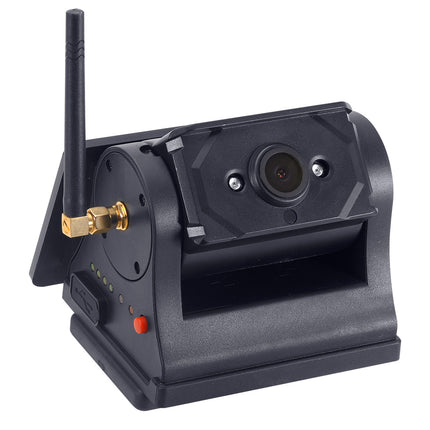 Rv-Specific Reversing Camera, Solar-Powered Wireless Camera, 7inch Display Screens, Blind Spot Warning, Universal for Trailers
