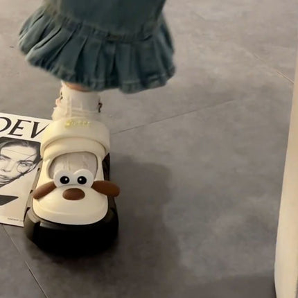 Big-Eyed Dog Eva Clogs Summer 2026 New Trendy Fashion Thick-Soled Casual Versatile Outdoor Slippers