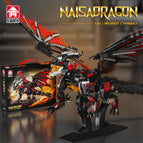 68257 fire-breathing dragon [1438-piece gift box]