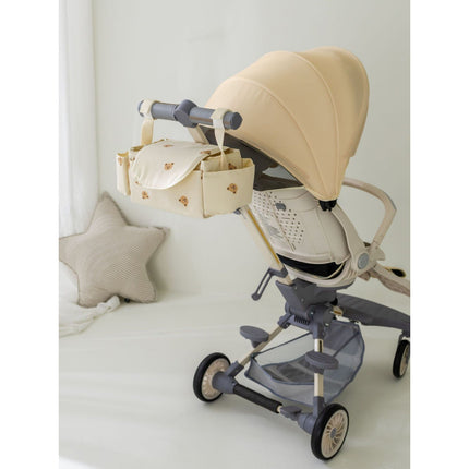 New Children's Stroller Hanging Bag Cartoon Bear Mommy Bag Diaper Bag Bottle Storage Bag Multi-Function