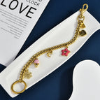 Ancient gold powder rat chain