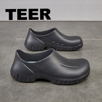 Wholesale High-End Chef Shoes for Five-Star Hotels, Non-Slip, Waterproof and Oil-Proof Waiter Work Shoes, Kitchen Rain Boots