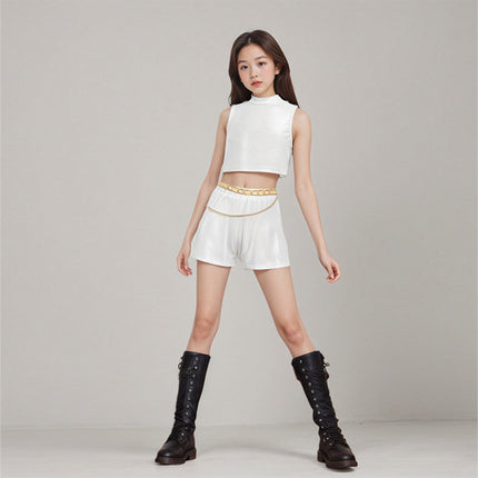 Hunter Girl Group Cosplay Costume K-Pop Rumi Zoyami Huntr/X Korean Girl Group Children's Stage Performance Costume