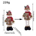 B1-24 Christmas Retractable Doll Snowman