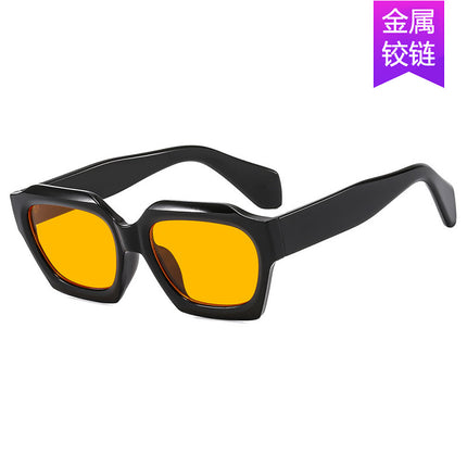 European and American 2024 New Polygonal Irregular Sunglasses Stylish Ins Trendy Modern Street Style Fashion Sunglasses