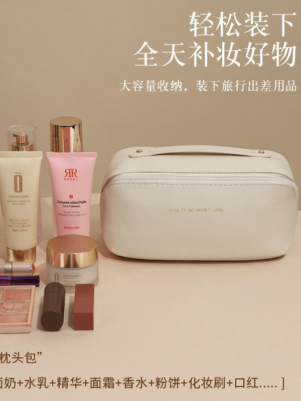 New Cosmetic Bag, Large Capacity, High-End, Portable Cosmetic Storage Bag, Travel Essential Multi-Functional Toiletry Bag