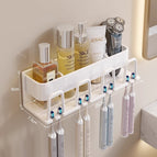 Detachable for cleaning [white] cup holder for four people without cups