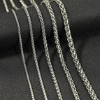 Silver keel chain [length 45cm-thickness 2.5mm]