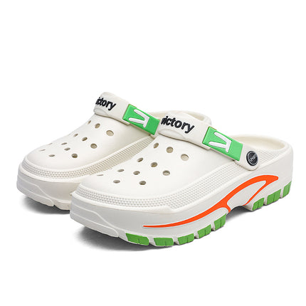 Cross-border EVA Hole Shoes Men's Garden Shoes Fashionable Outwear Men's Slippers Casual Fashion Beach Sandals