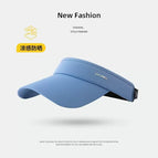 Ice silk duckbill cap [haze blue] / Head circumference (54cm-58cm)