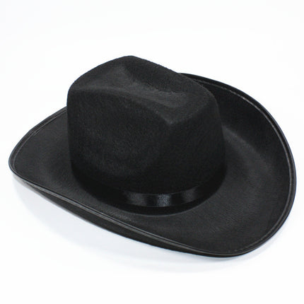 British Retro Gentleman Hat Black High Top Jazz Hat Stage Magic Hat Kidsren's Performance Hat Fashion High Top Hat