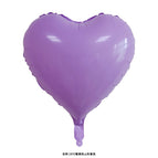 18inch candy color heart (purple)