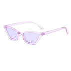 Transparent Purple frame purple piece