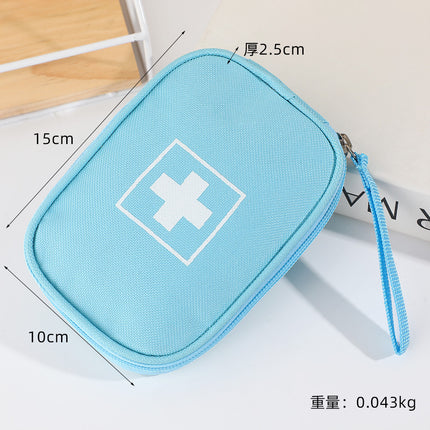 Youth Style First Aid Kit Large Capacity Student Health Kit Portable Mini Medicine Box Medicine Storage Bag