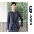 8638 gray suit / S