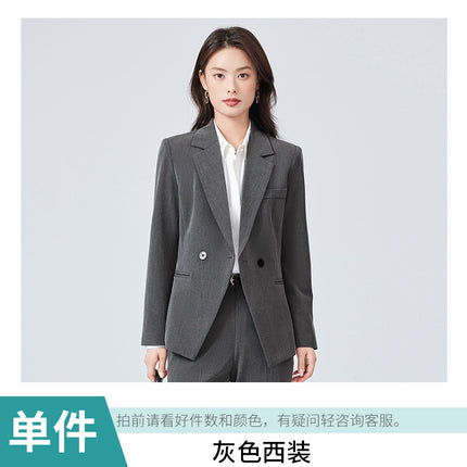Sales Department Work Clothes Female High-end Suit suit Civil Servant Interview Formal Dress Hotel Front Desk Temperament Professional Autumn Dress