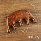Panda head five-finger massage comb