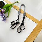 Black and white shoulder straps / Medium