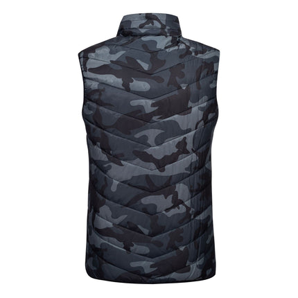 Cross-border source manufacturers electric vest ultra-plus size nine-zone heating rechargeable warm vest body intelligent constant temperature