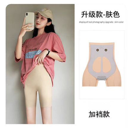 Kaka's Same Style Suspension Pants Shark Pants Women's Tummy Control and Hip Lift Outer Wear Tight Yoga Nine-Point High-Waisted Leggings Shaping