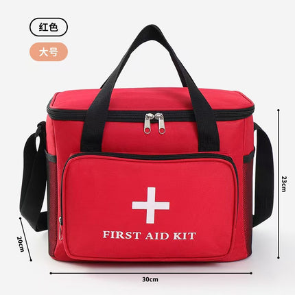 Household Portable Medicine Bag Oxford Cloth Large-Capacity Foldableing Medical Box Satchel Multi-Purpose First Aid Kit Medicine Storage Bag