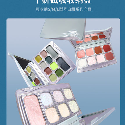 Qianyan Cheeryep Luminous Single Monochrome Cream Eyeshadow Play Makeup Highlight Highgloss portable Self Assembled Palette