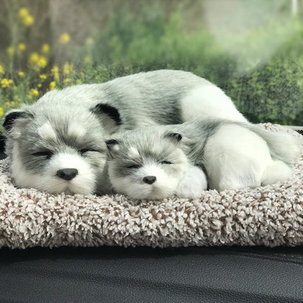Car Ornaments Car Internet Red Car Interior Ornaments Female Dog Simulation Interior Ornaments Car Ornaments Central Console Men